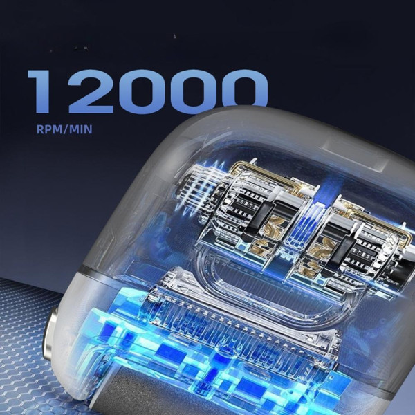 Электрическая пемза для ног с LED-дисплеем, роликовая щётка, 3 режима скорости