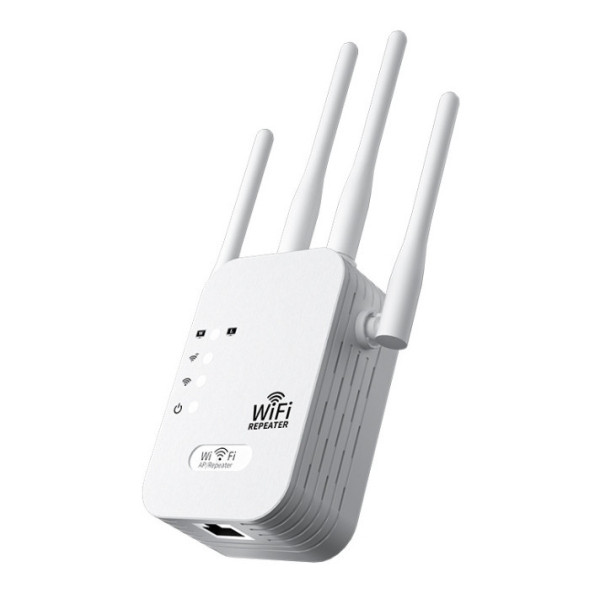 Wi-Fi репитер 2.4G 300 Мбит/с, 4 антенны, ретранслятор, режим AP, WPS, LAN