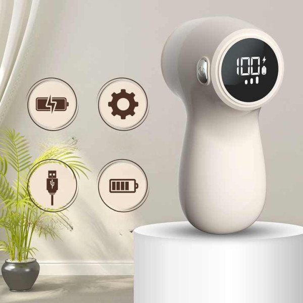 Машинка для катышков JOYROOM JR-CY517 с LED-дисплеем, аккумуляторная, 6 лезвий
