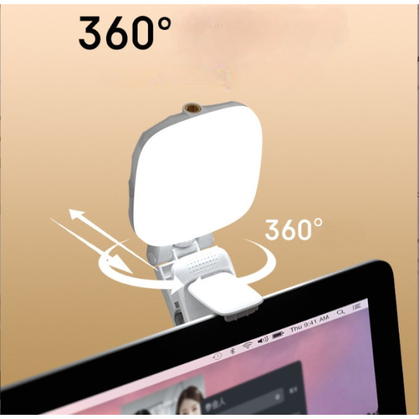 Селфи-подсветка F622 LED с магнитным держателем Magsafe, 3 режима, аккумулятор 1000 мАч
