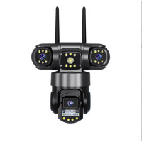 IP-камера V380 SC28-W 12 МП, 4 объектива, Wi-Fi, поддержка V380 PRO
