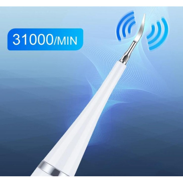 Ультразвуковая зубная щетка-скейлер 2в1 Electric Sonic Dental Scaler с насадками и зеркалом