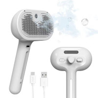 Паровая массажная щетка Zmaker для кошек и собак с распылителем и массажем