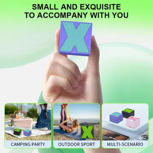 Компактная Bluetooth колонка X1 портативная чистый звук басы