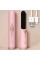 Мини-щетка-выпрямитель для волос аккумулятор USB 3 температуры розовая