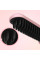 Мини-щетка-выпрямитель для волос аккумулятор USB 3 температуры розовая