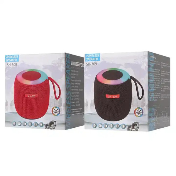 Bluetooth колонка SH 309 BT 100 Вт портативная с мощным звуком и басами