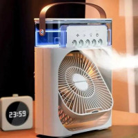 Мини кондиционер-увлажнитель AIR COOLER FAN 4-в-1, резервуар 600 мл, подсветка