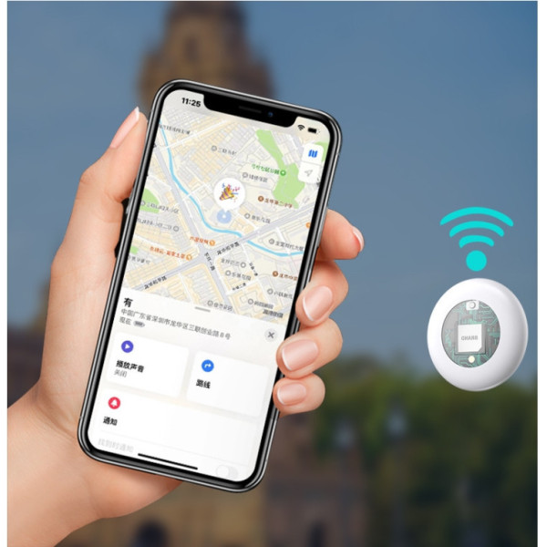 GPS-трекер TX02 для IOS Find My, с SOS кнопкой и геолокацией