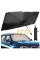 Солнцезащитный автозонт Car Umbrella 140×78 см, складной, черный