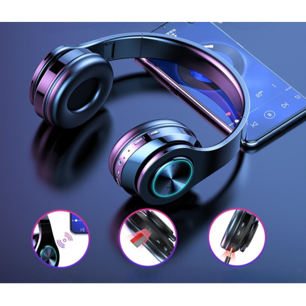 Наушники Bluetooth B39 с микрофоном, шумоподавление, до 24 ч работы
