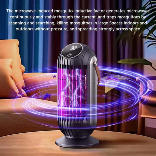 Лампа-уничтожитель насекомых LY-852 с USB Type-C и электрошоком 4000 V