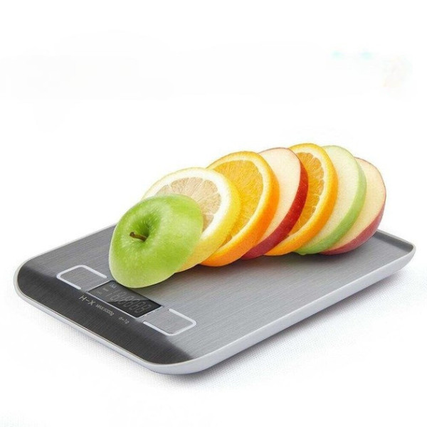 Цифровые кухонные весы AND906 с LCD-дисплеем, USB и батарейное питание