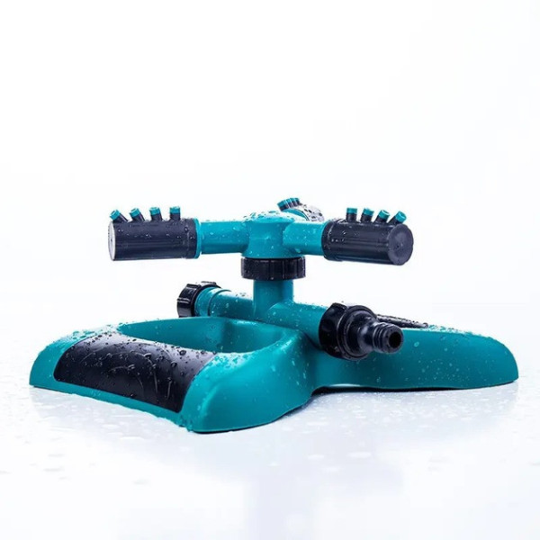Автополив Lawn Sprinkler 360° с регулировкой форсунок, для газона