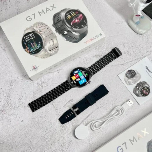 Смарт-часы G7 MAX с Bluetooth, IP65, сенсорный экран, беспроводная зарядка