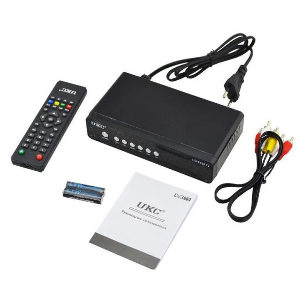 Тюнер DVB-T2 2558 для просмотра цифрового ТВ на обычном телевизоре