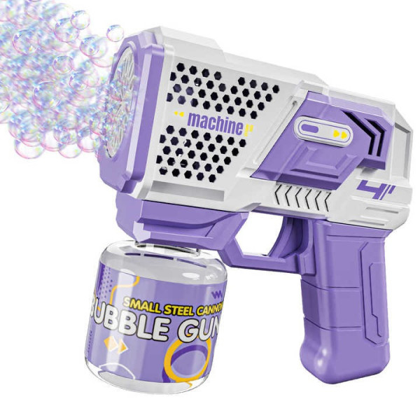 Игрушечный для мыльных пузырей Bubble Gun P162 с LED подсветкой и мелодией