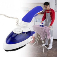 Паровой отпариватель Mini Steam Iron HT-558B, ручной дорожный утюг, компактный с щеткой