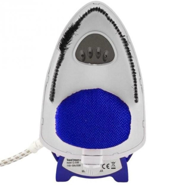 Паровой отпариватель Mini Steam Iron HT-558B, ручной дорожный утюг, компактный с щеткой