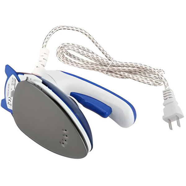 Паровой отпариватель Mini Steam Iron HT-558B, ручной дорожный утюг, компактный с щеткой