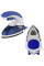 Паровой отпариватель Mini Steam Iron HT-558B, ручной дорожный утюг, компактный с щеткой