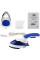 Паровой отпариватель Mini Steam Iron HT-558B, ручной дорожный утюг, компактный с щеткой