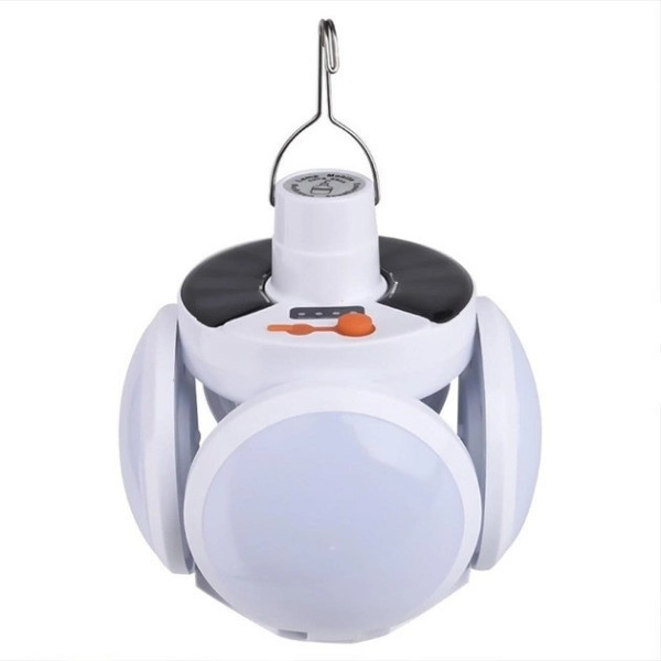 Светодиодный фонарь для кемпинга JG Solar Emergency Charging Lamp 2029, с солнечной зарядкой
