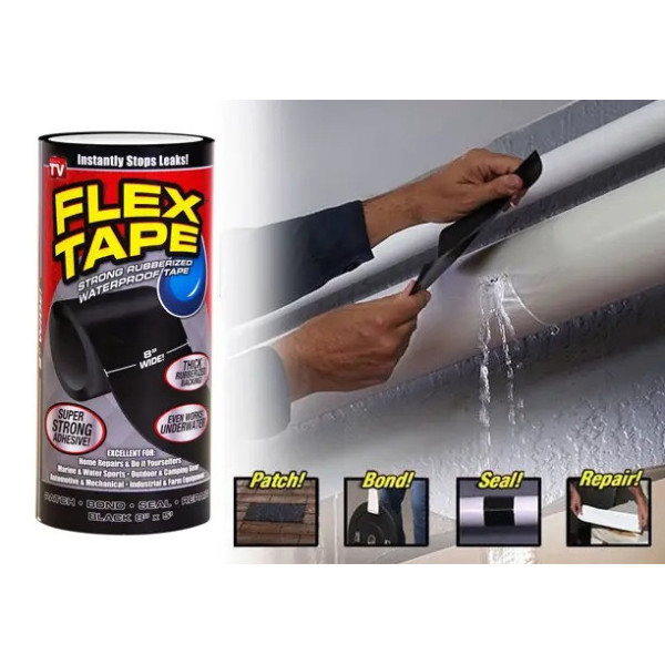 Сверхпрочная водонепроницаемая клейкая лента Fast Tape, 20 см x 150 см