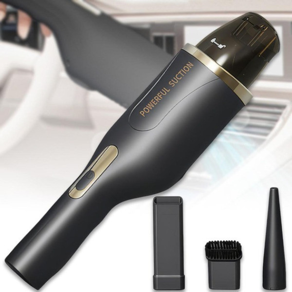Ручной аккумуляторный пылесос Car Vacuum Cleaner Home&Car, USB-C, 2000 мАч