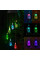 Садовая подвесная лампа Музыка ветра, 6 LED, разноцветная, солнечная батарея