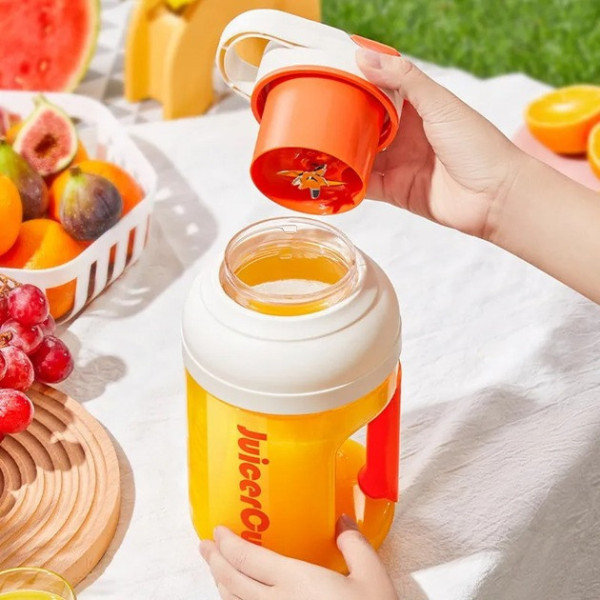 Беспроводной блендер Sunroz Juicer Cup 1500 мл, USB, для смузи, портативный