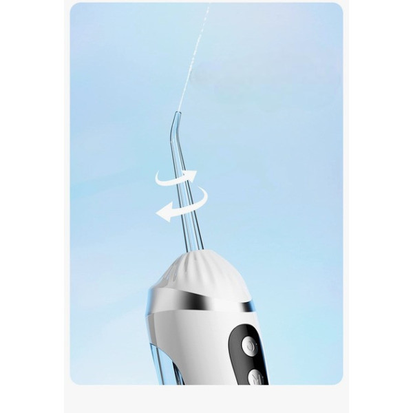 Портативный ирригатор A6s, аккумуляторный, 4 насадки, USB зарядка