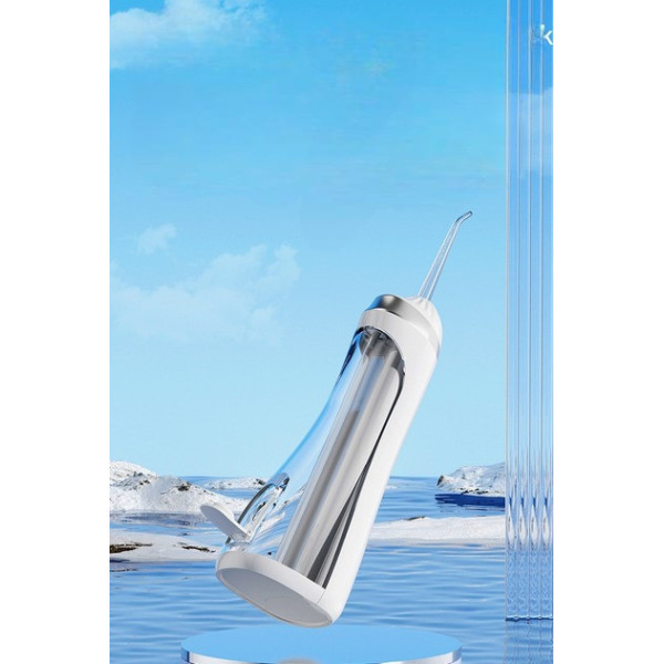 Портативный ирригатор A6s, аккумуляторный, 4 насадки, USB зарядка