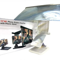 3D экранный увеличитель ART-5071, 12", с подставкой для смартфонов