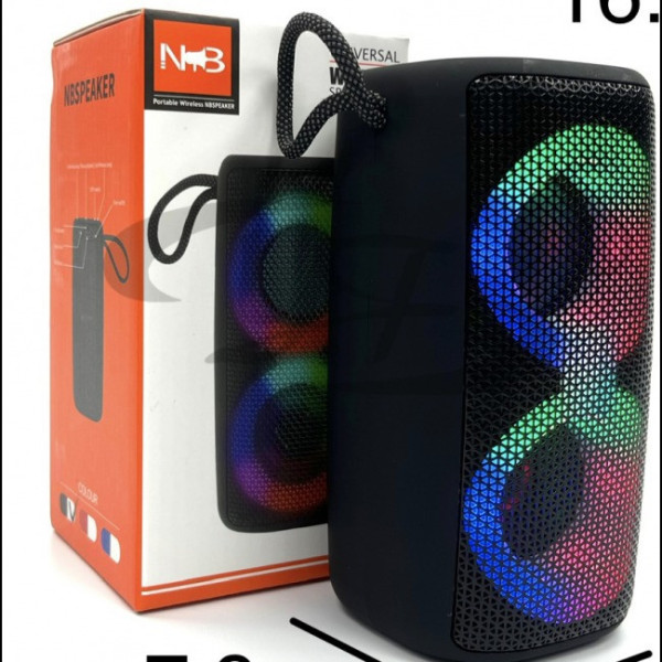 Колонка Bluetooth MB-041 9150, портативная, 10 Вт, USB Type-C, LED подсветка, аккумулятор 1200 мАч