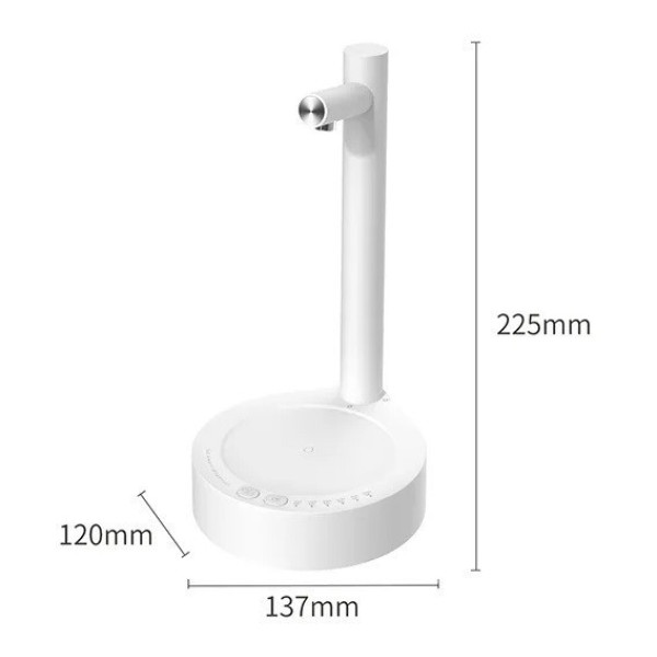 Помпа для воды X115 Smart Table, аккумуляторная, белая, включает подставку под стакан