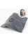 Подушка для путешествий на шею Travel Pillow, шарф-тип, серая, для комфортного сна в транспорте