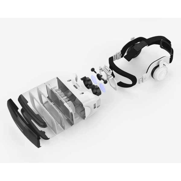 VR-шлем Shinecon SC-G06ED+, пульт Y1 и наушники, для смартфонов 4.7–7", 3D виртуальная реальность