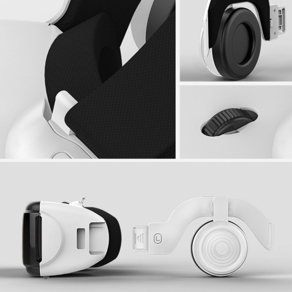 VR-шлем Shinecon SC-G06ED+, пульт Y1 и наушники, для смартфонов 4.7–7", 3D виртуальная реальность