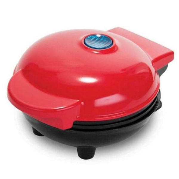 Мини-вафельница в форме сердца Waffle Maker, электрическая, с антипригарным покрытием