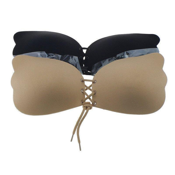 Невидимый бюстгальтер-Fly bra beige, Бюстгальтер с открытой спиной, Бюстгальтер Fly Bra