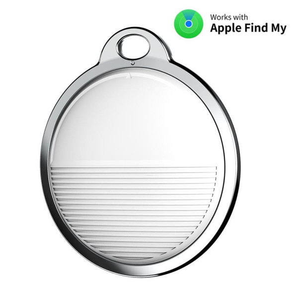 Трекер Bluetooth для поиска вещей, совместимый с Find My, белый/черный