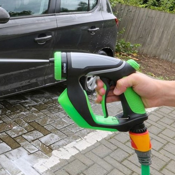 Пеногенератор Hydro Handle MAG-741, пистолет-распылитель для шланга, резервуар для моющего средства
