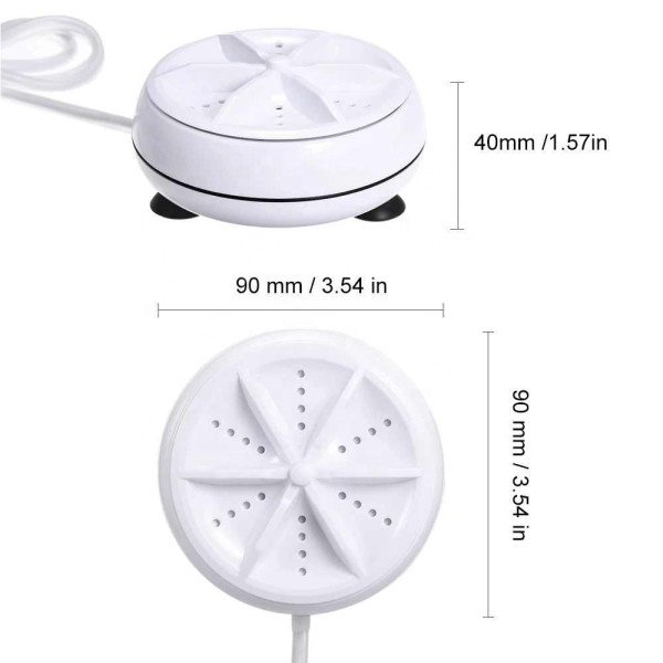 Портативная Ультразвуковая Стиральная Машина Mini Wash с Мини-USB