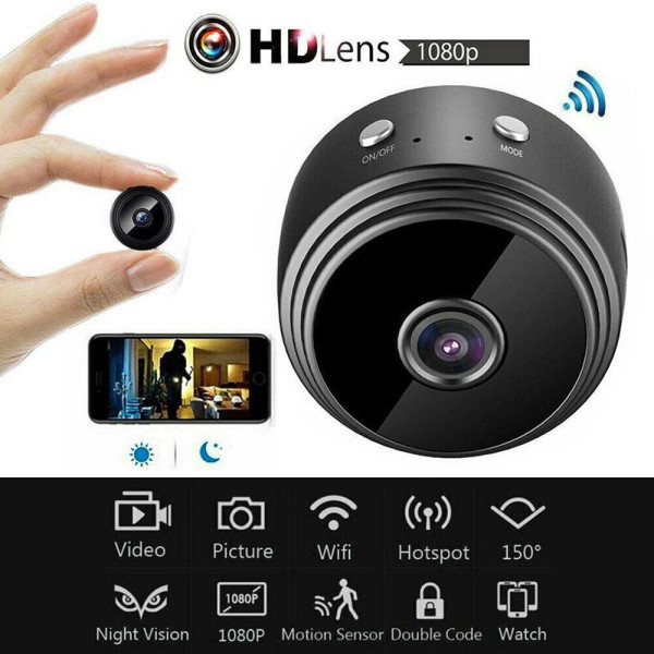 Беспроводная IP камера A9 с Wi-Fi и датчиком движения Full HD ночное видение
