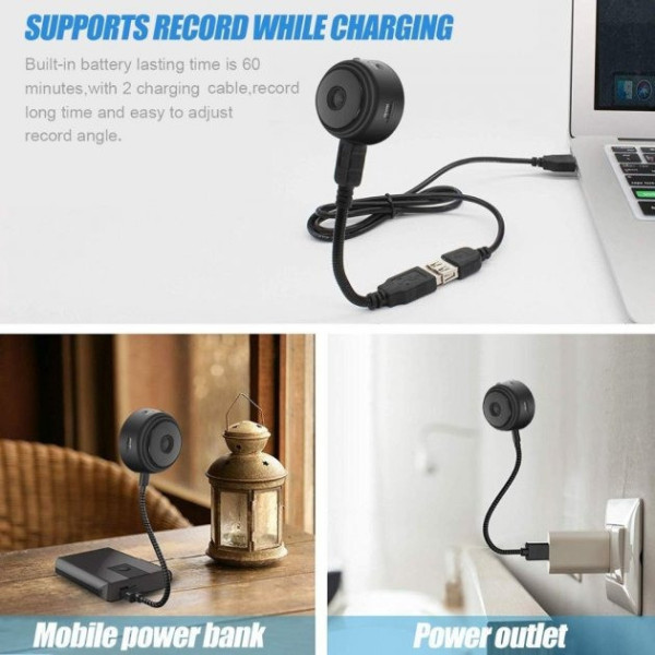 Беспроводная IP камера A9 с Wi-Fi и датчиком движения Full HD ночное видение