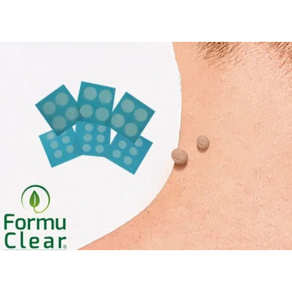 Пластырь от папиллом и бородавок Formula Clear с длительным действием и нанотехнологией