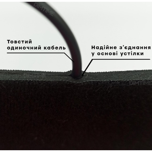 Электрические стельки с подогревом Heating Insoles USB, универсальные 28,5 см, размер 35-45
