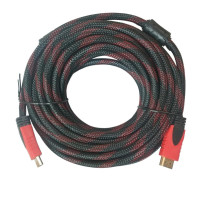 Кабель HDMI–HDMI Red/Gold 15 м v1.4, позолоченные коннекторы, поддержка 4K, 3D, ARC