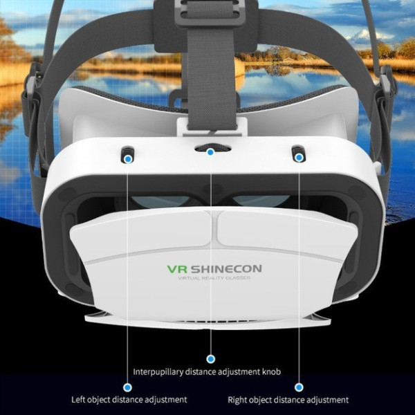 Очки виртуальной реальности SHINECON SC-G05A  3D VR гарнитура для смартфонов с поддержкой 360°